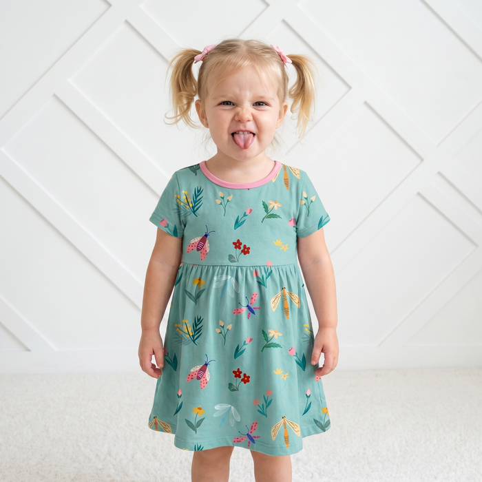 Bloom Bugs S/S Dress - Bestaroo