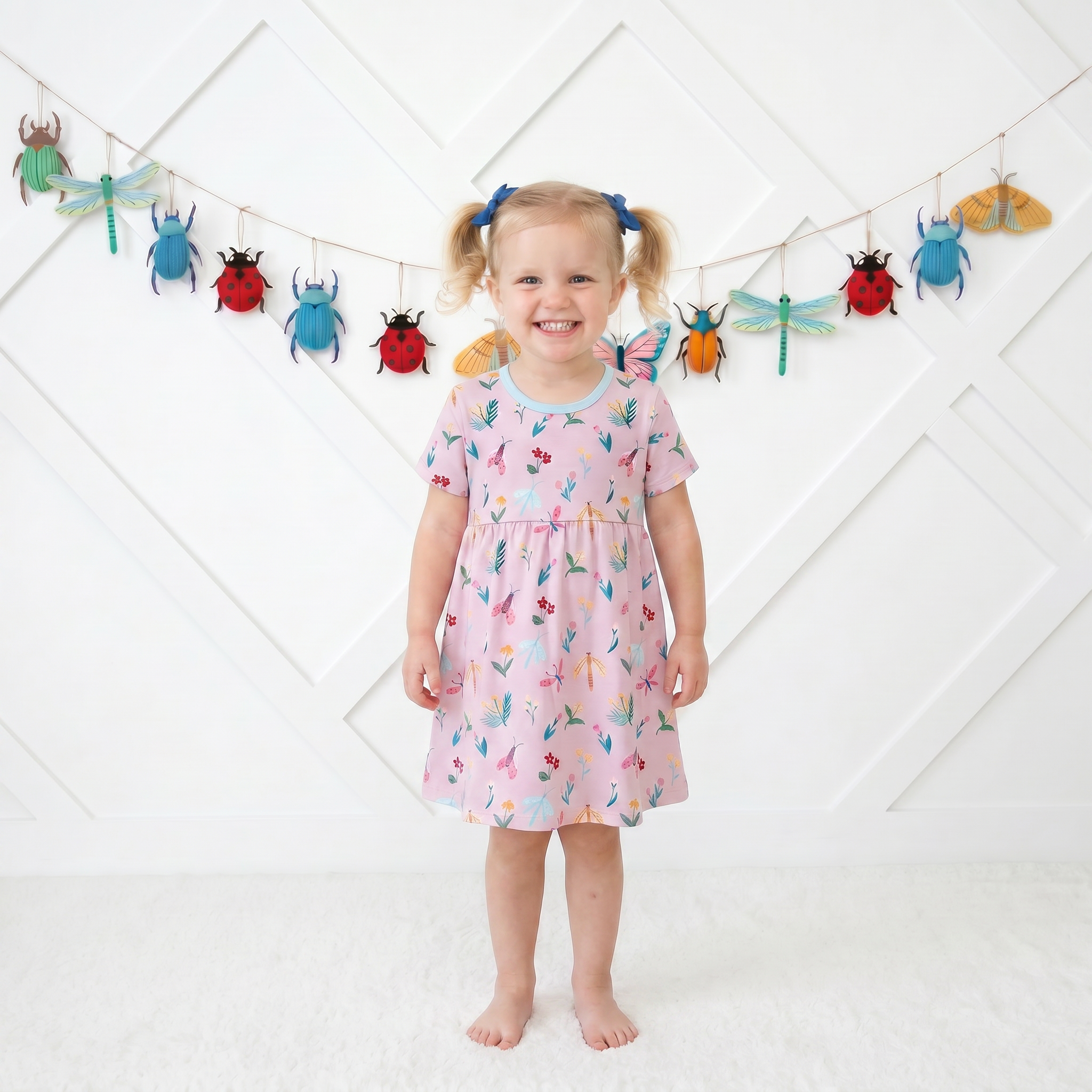 Petal Bugs S/S Dress