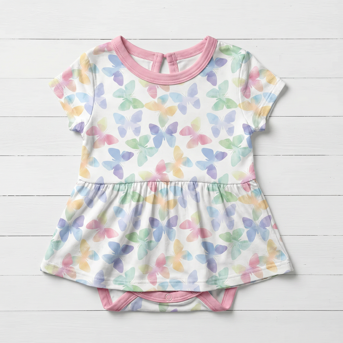 Grace Wings S/S Bodysuit Dres - Bestaroo