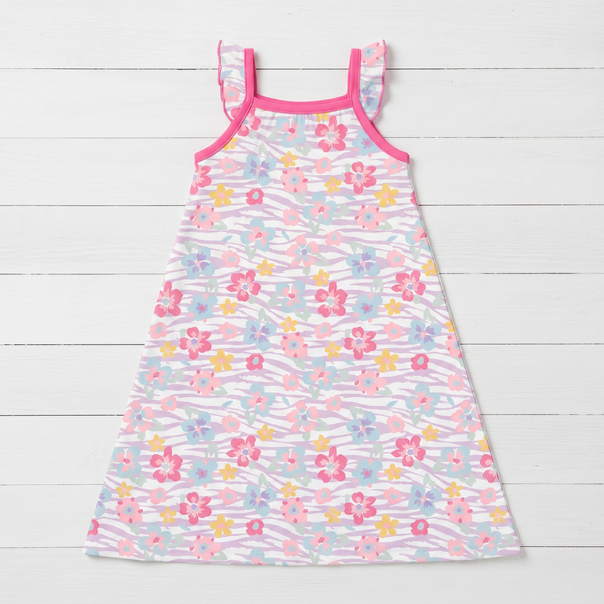 Wildflower Wishes Flutter Sleeve Dress - Bestaroo