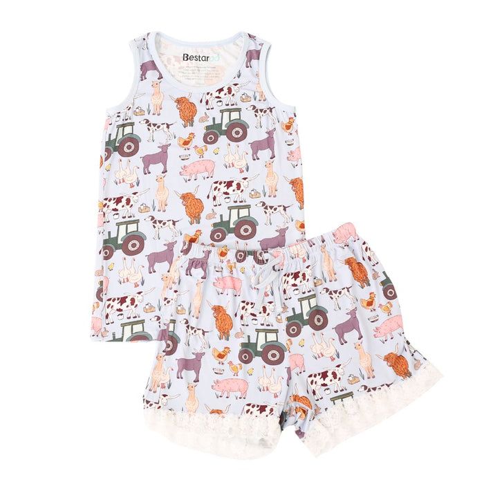 Farm Life Women's Short Loungewear - Bestaroo