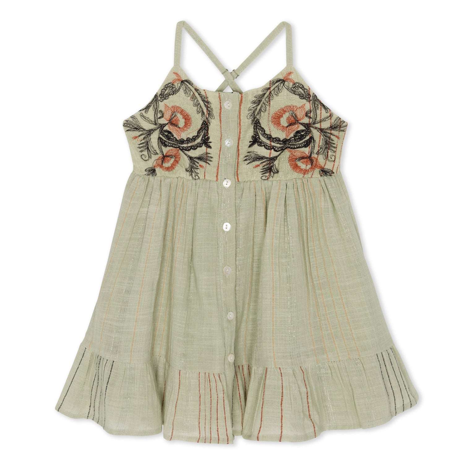 amaya mini dress in sage