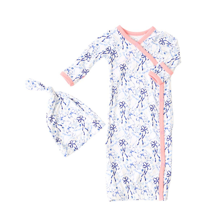 Dreidel Bows Gown & Hat