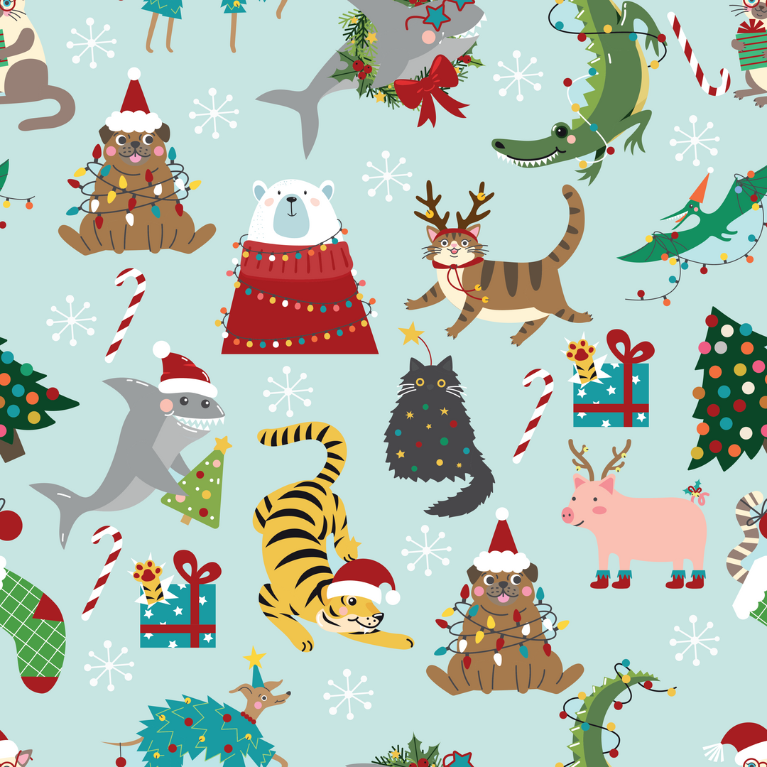 Crackling Christmas Women's Pajama Set