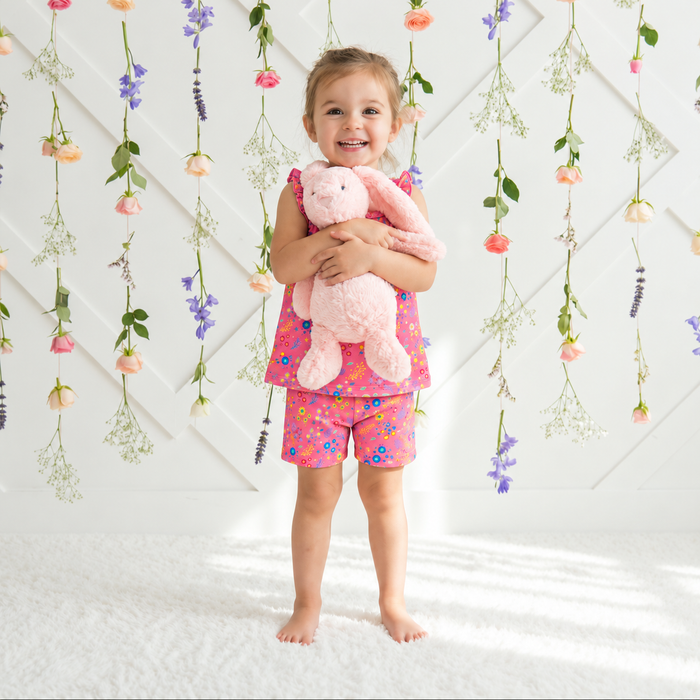 Flower Confetti Flutter Tank & Shorts