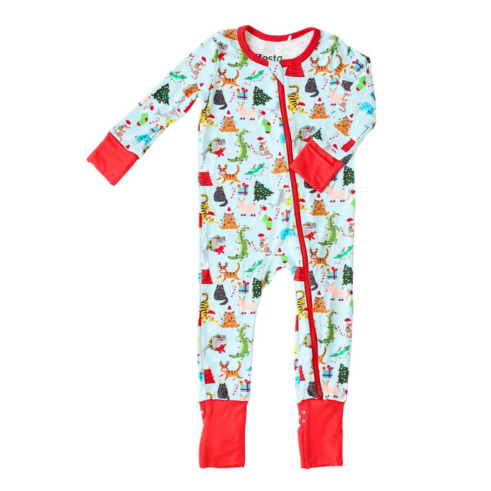 Crackling Christmas Convertible Coverall - Bestaroo