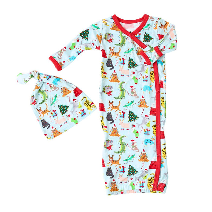 Crackling Christmas Gown & Hat - Bestaroo