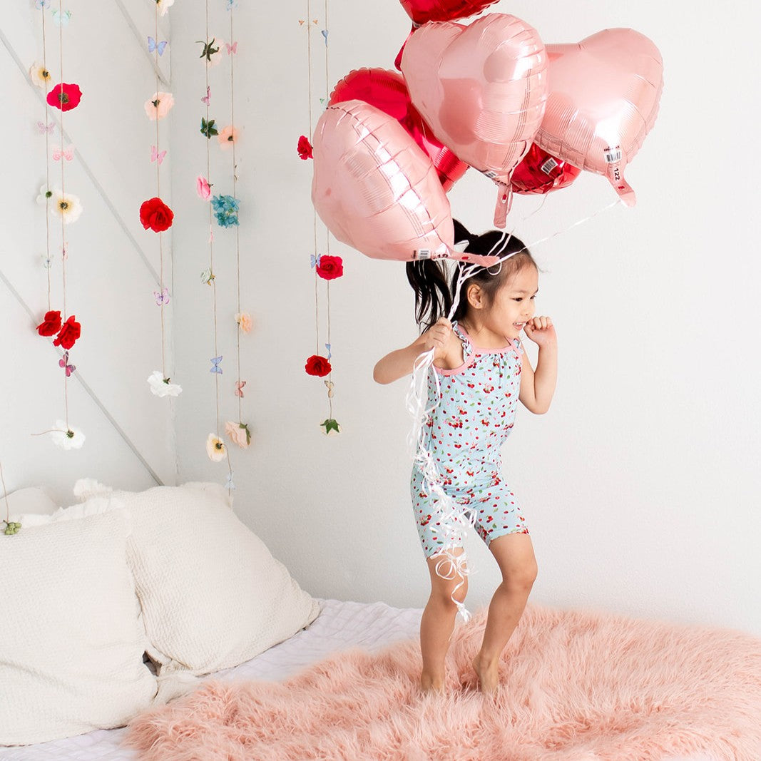 Cherry Kiss Flutter Tank &amp; Shorts