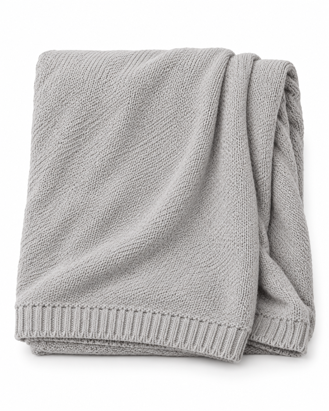 Embroidered Knit Blanket