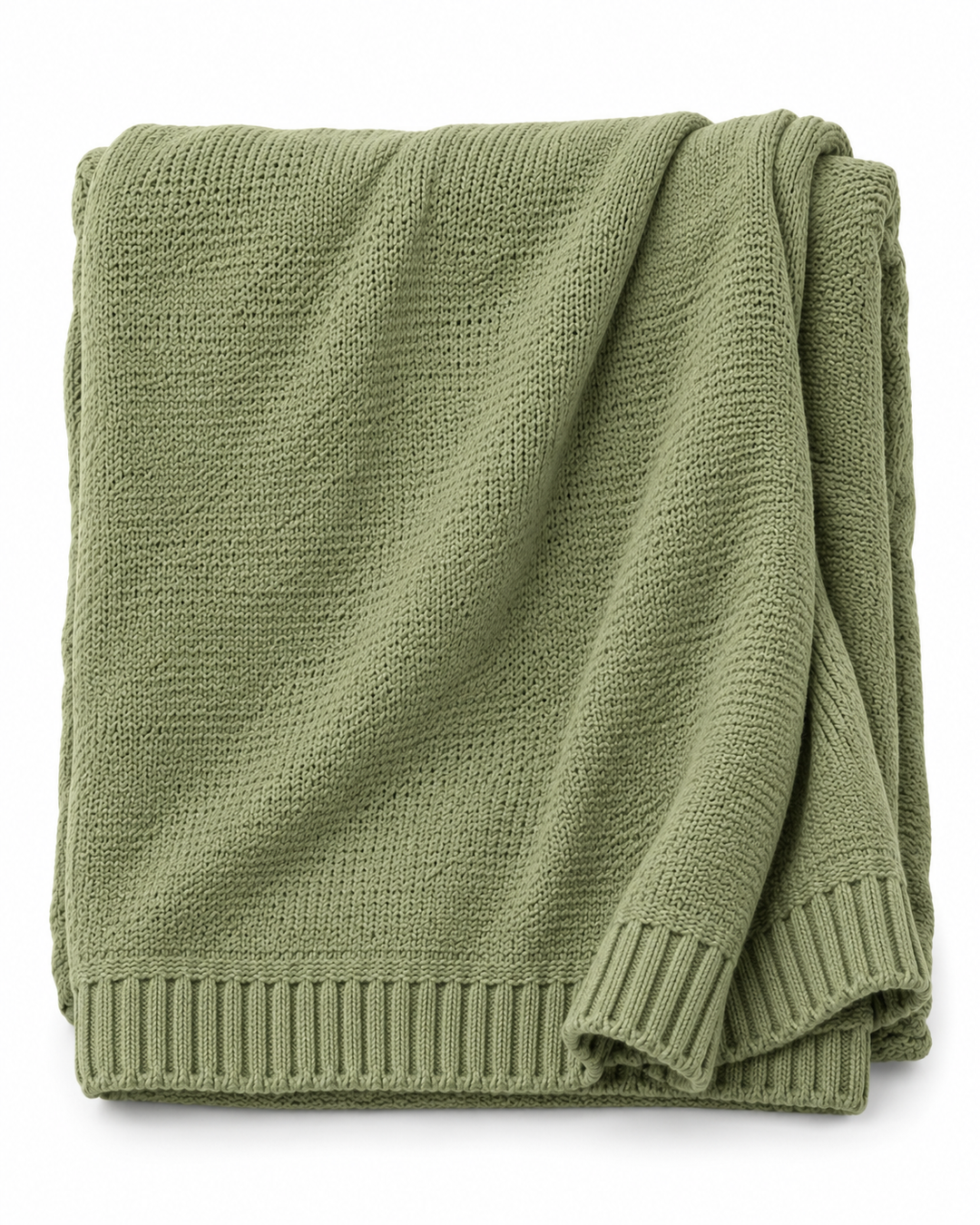 Embroidered Knit Blanket