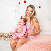 Twinkle Ties Pajama Shorts set
