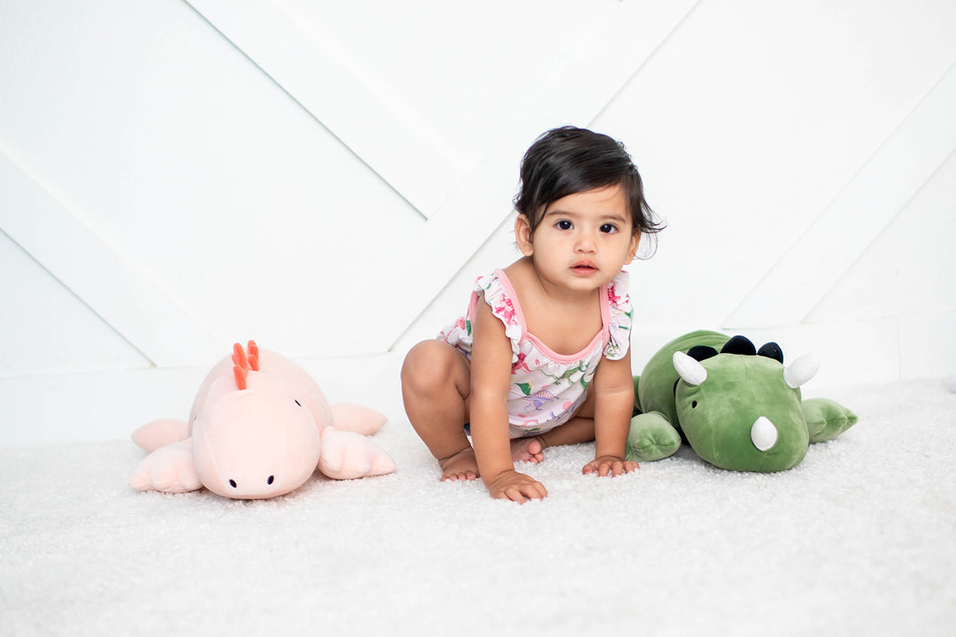 Rosy Rex Bubble Romper