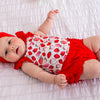 Strawberry Fields Ruffle Bloomer Set