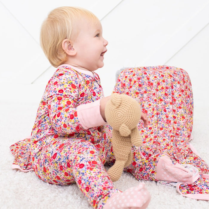 Blush Bloom Convertible Coverall - Bestaroo