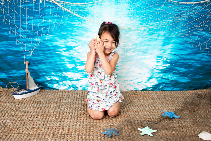 Aloha Flutter Sleeve Dress - Bestaroo