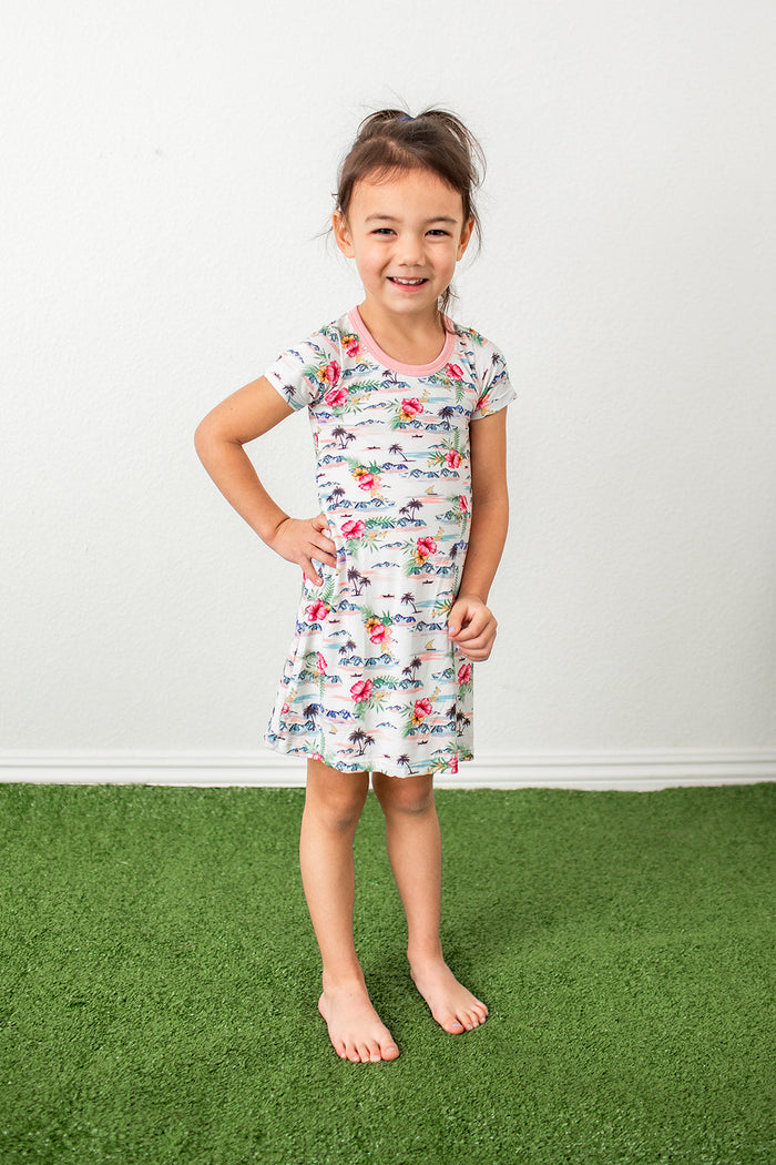 Aloha A-Line Dress - Bestaroo