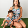 Jungle Jammies Mom Shorts set
