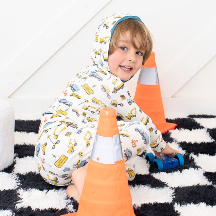 Busy Builder Zipper Hoodie - Bestaroo