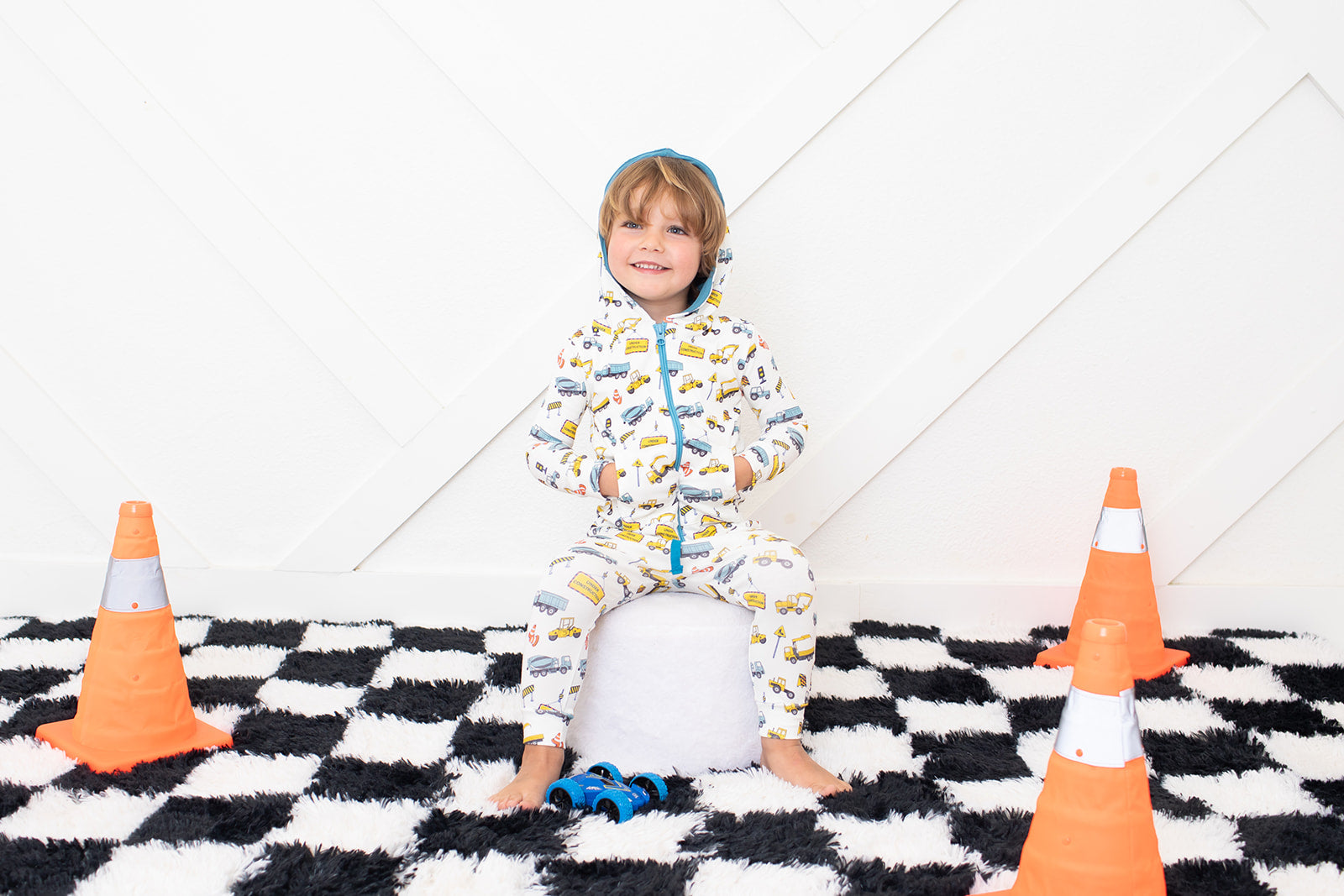 Busy Builder Zipper Hoodie - Bestaroo