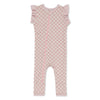 Checkers in Pink Romper