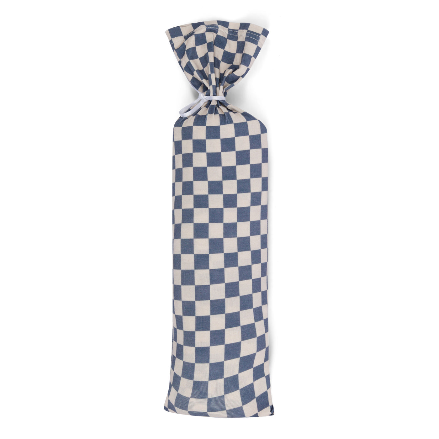 Checkers in Blue Swaddle