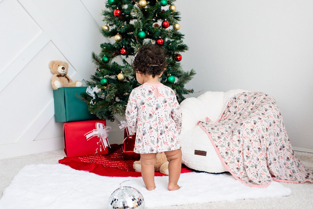 Cozy Pines Bodysuit Dress