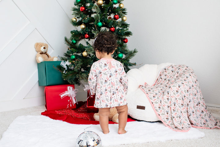 Cozy Pines Bodysuit Dress