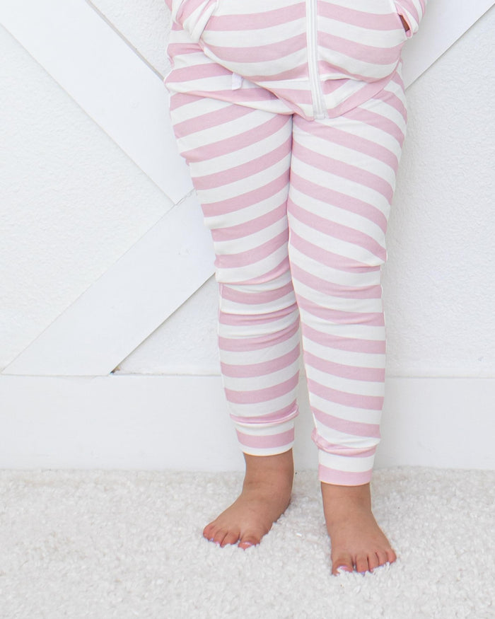 Blush Stripes Relaxed Fit Jogger