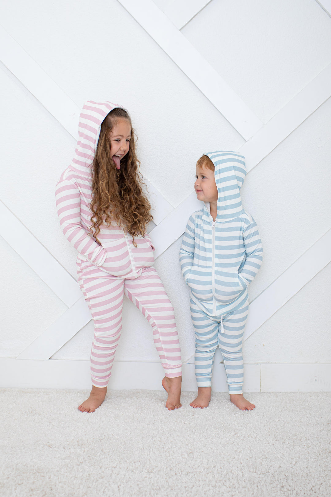 Blush Stripes Relaxed Fit Jogger