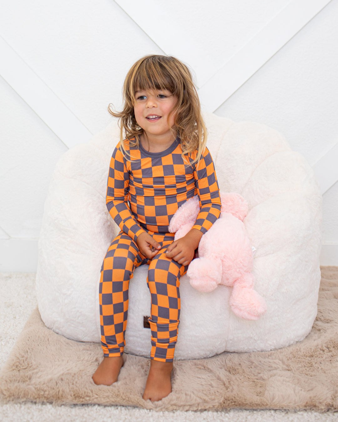 Pumpkin Plaid Pajamas