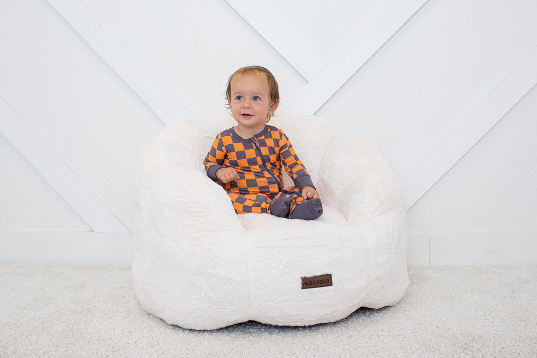 Pumpkin Plaid Convertible Coverall
