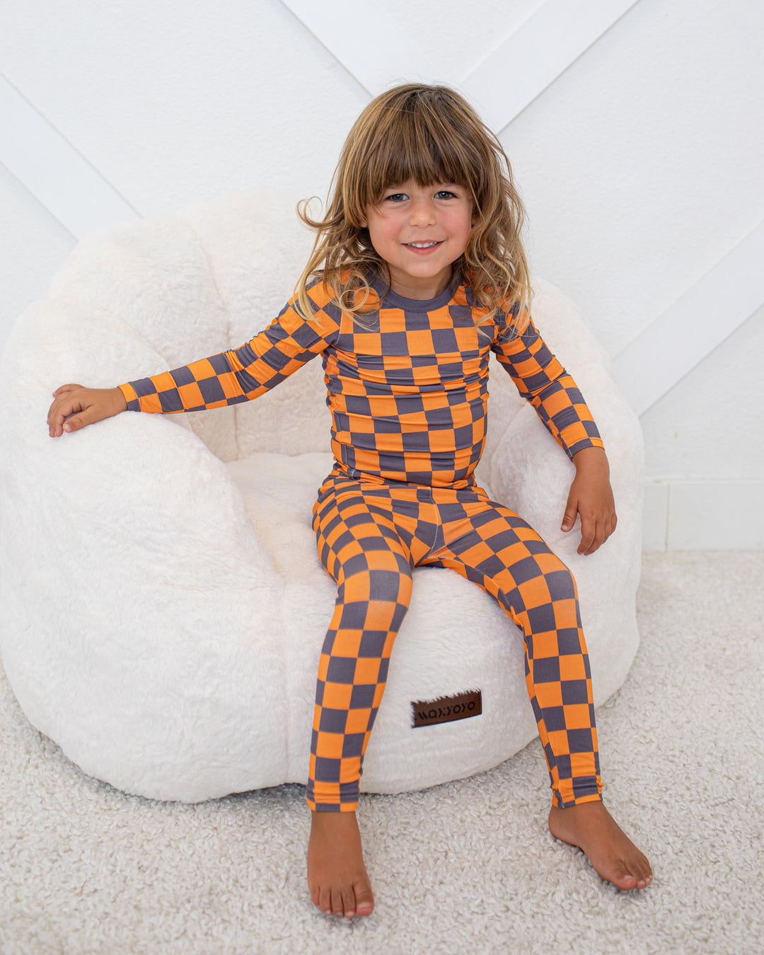 Pumpkin Plaid Pajamas