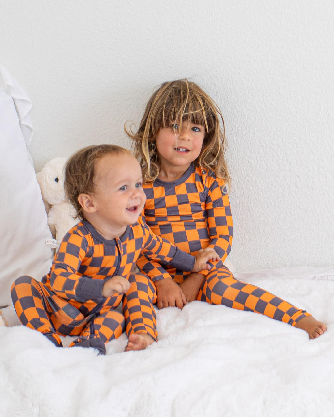 Pumpkin Plaid Pajamas