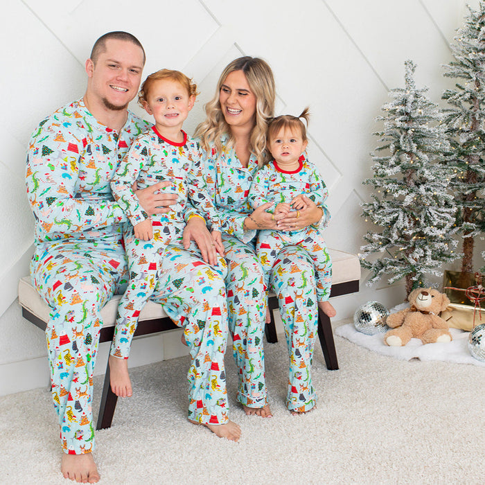 Crackling Christmas Women's Pajama Set - Bestaroo