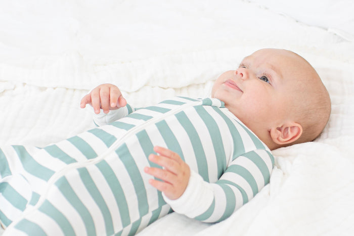 Jade Stripes Convertible Coverall