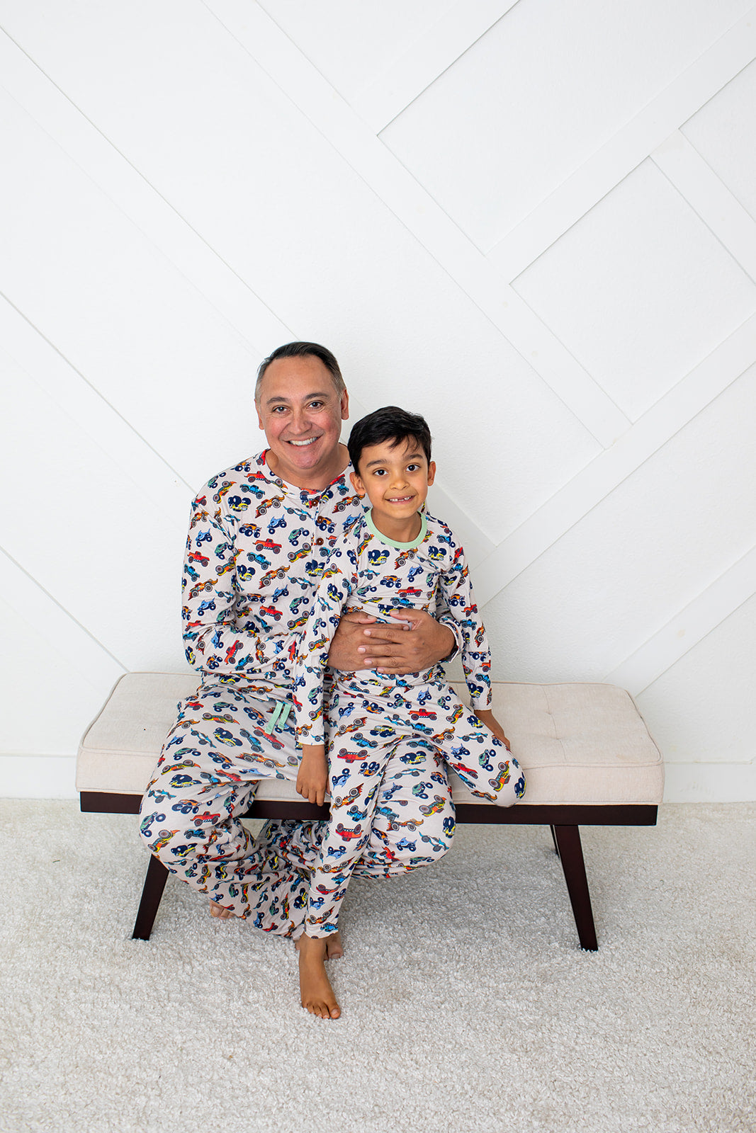 Wild Wheels Men's Pajama Set