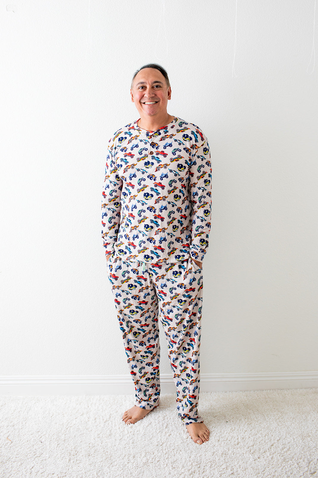 Wild Wheels Men's Pajama Set