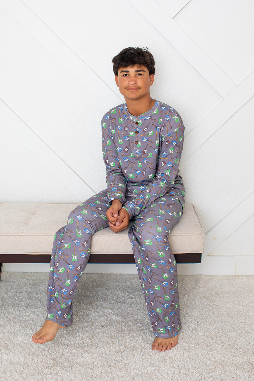 Acoustic Dream Men's Pajama Set