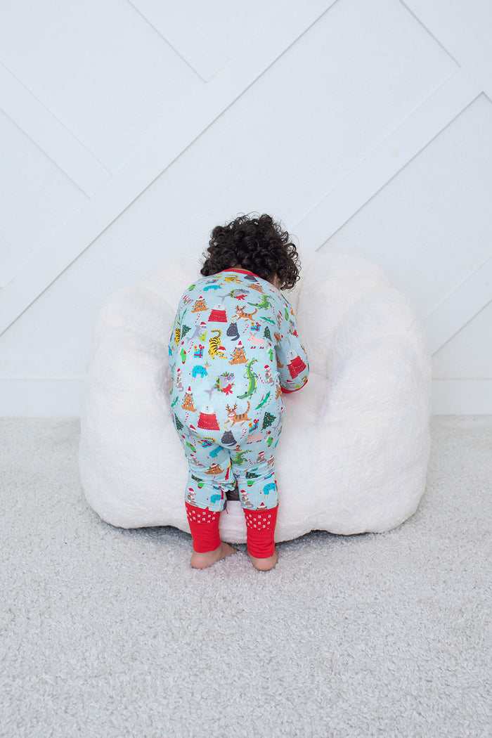 Crackling Christmas Convertible Coverall - Bestaroo
