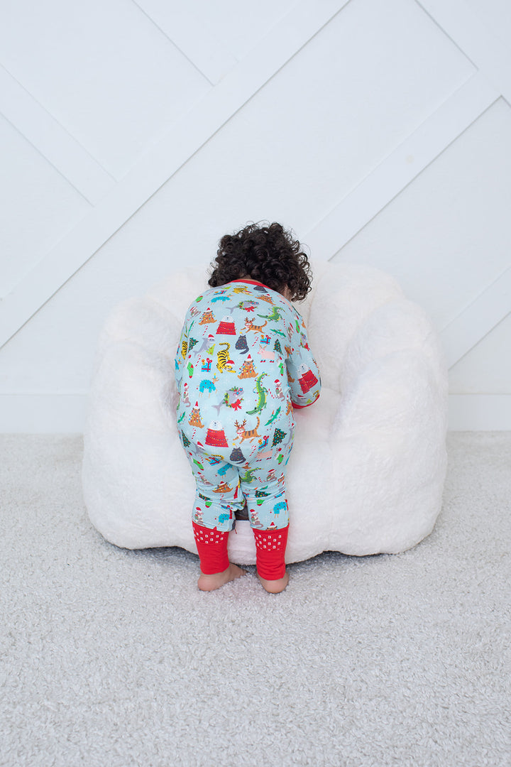 Crackling Christmas Convertible Coverall