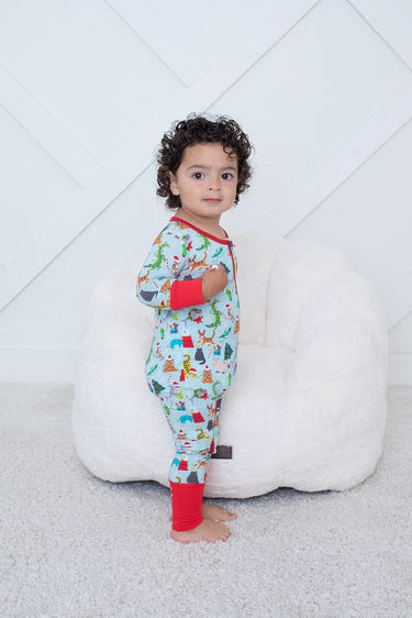 Crackling Christmas Convertible Coverall
