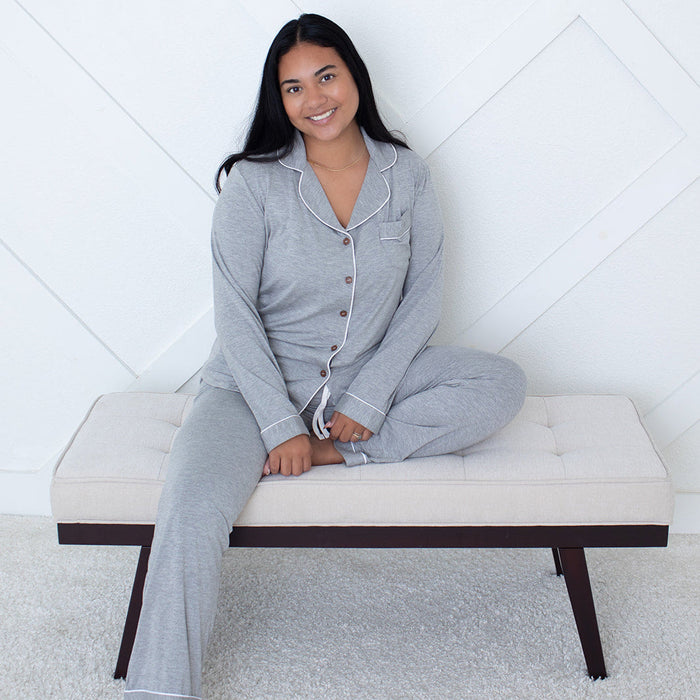 Pearl Grey Women's Cloud Pants - Bestaroo
