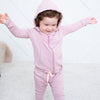Blush Zipper Hoodie