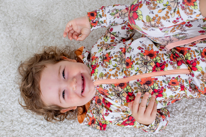 Honeyblossom Zipper Hoodie