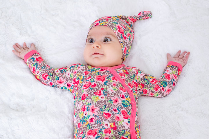 Savannna Rose Gown & Hat