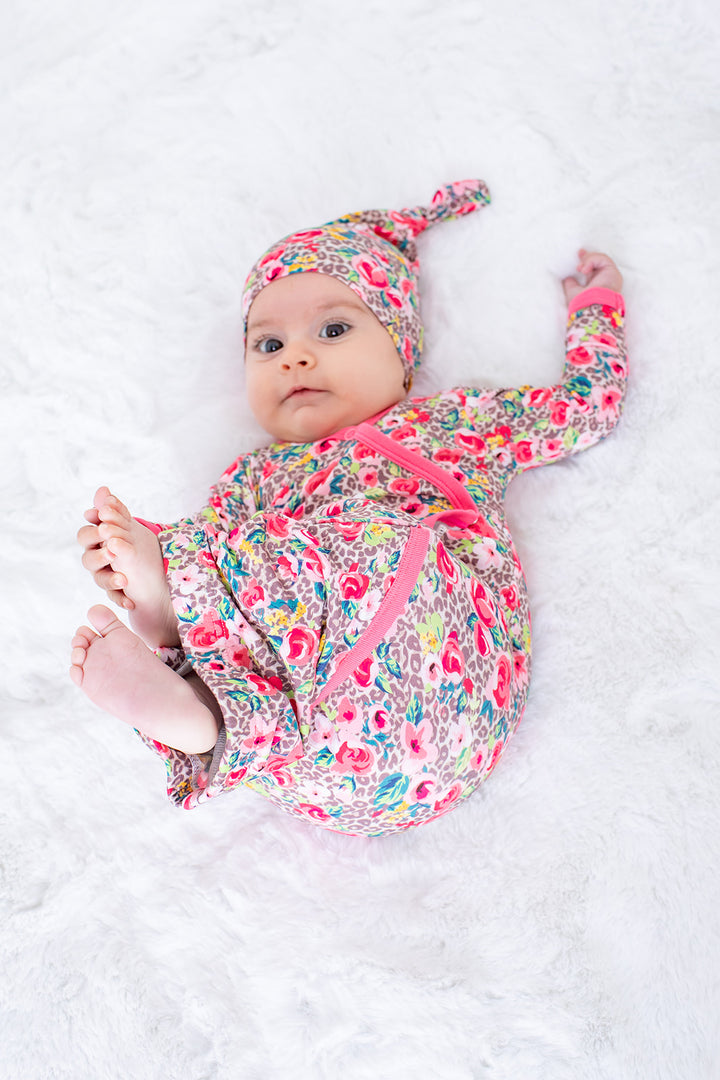 Savannna Rose Gown & Hat