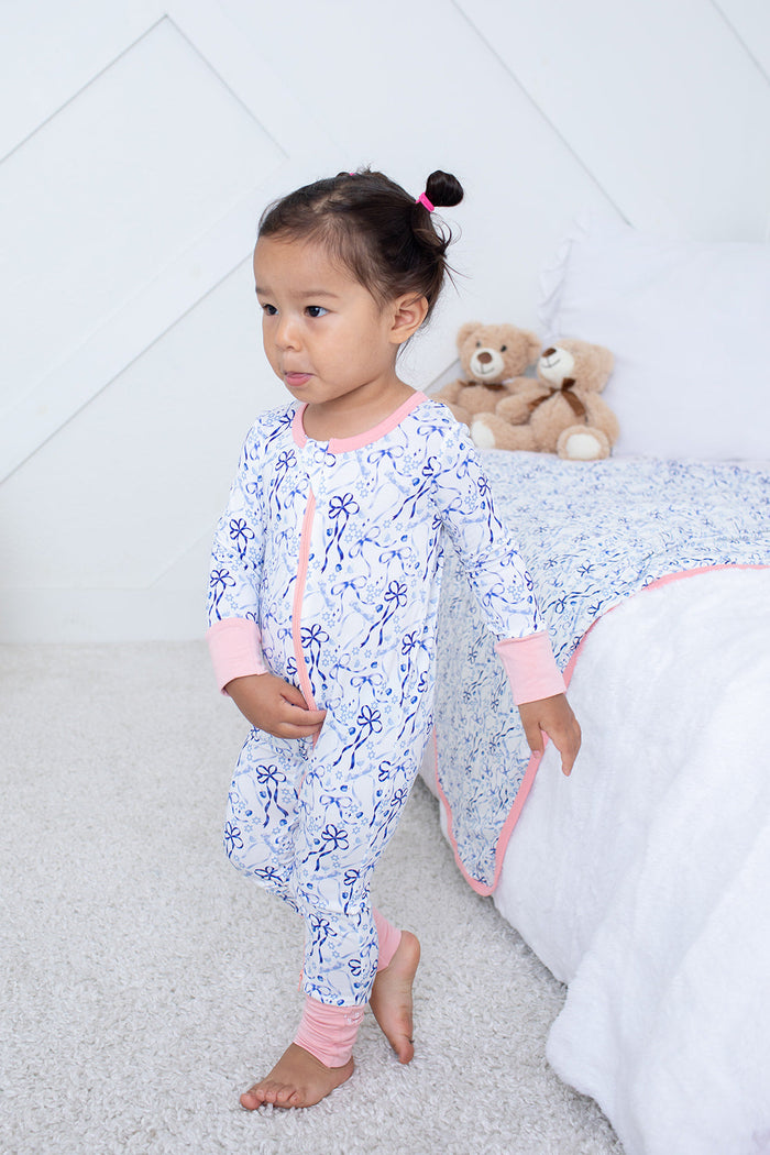 Dreidel Bows Convertible Coverall - Bestaroo