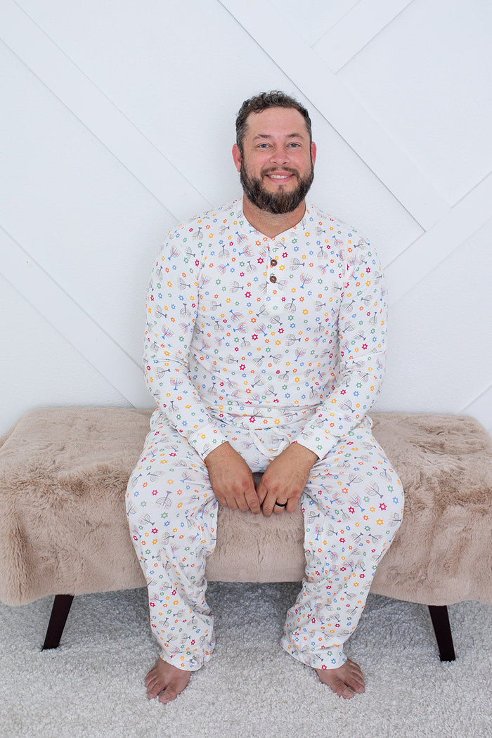 Happy Hanukkah Men's Pajama - Bestaroo
