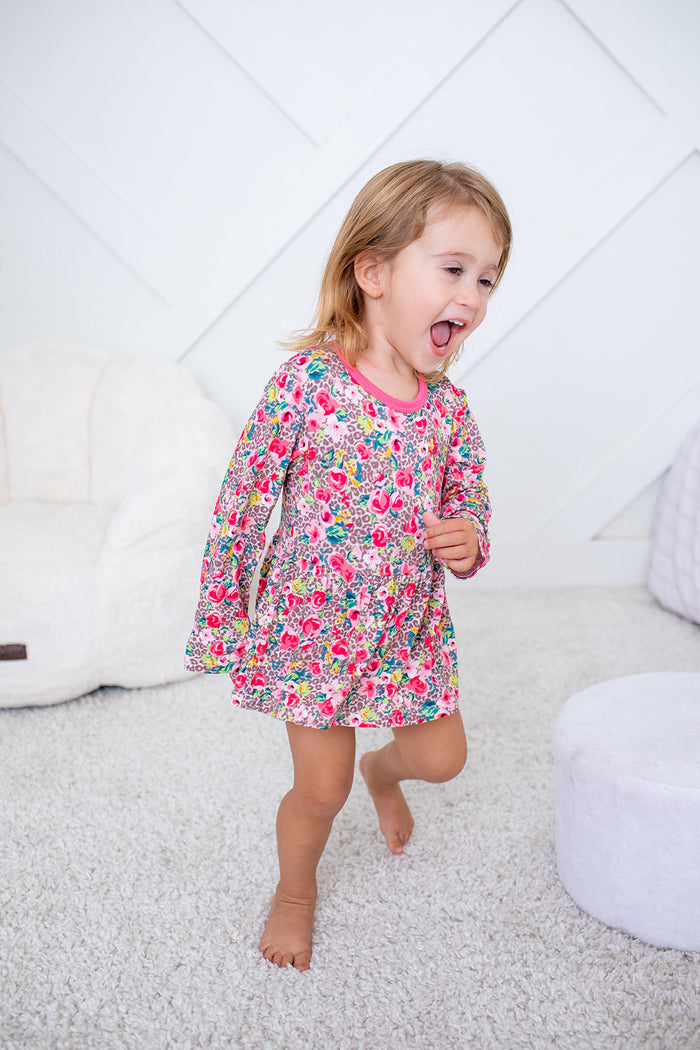 Savanna Rose Bodysuit Dress - Bestaroo