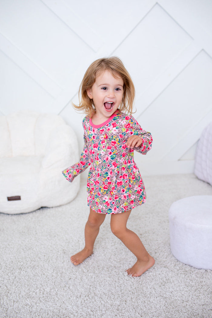 Savanna Rose Bodysuit Dress - Bestaroo